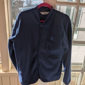 Rains Men's Navy Fleece